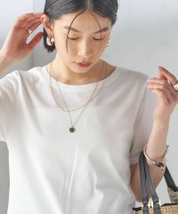 SHIPS WOMEN/ギザコットン ベーシック TEE/508111550