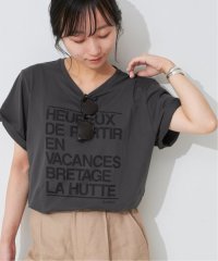 SLOBE IENA/LA HUTTE/ラ ユット SLOBE別注 ロゴTEE/508111660