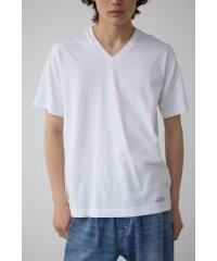 AZUL by moussy/AZコットンVネックTシャツ/508111770