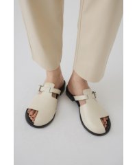 RIM.ARK/Thumb leather flat sandal/508111825
