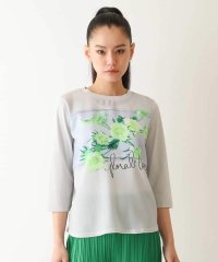 HIROKO BIS/転写プリントドッキングカットソー /洗える/508111881