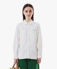 LACOSTESPORTS LADYS/ラコステ LACOSTE ダブルポケットデニムシャツ/508112405