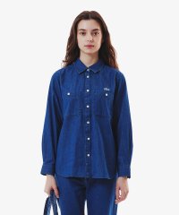 LACOSTESPORTS LADYS/ラコステ LACOSTE ダブルポケットデニムシャツ/508112405