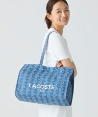 LACOSTESPORTS LADYS/ラコステ LACOSTE ヘリテージジャカード モノグラムデニムトートバッグ/508112428