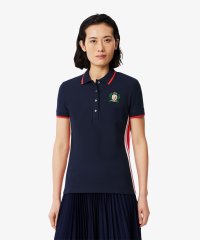 LACOSTESPORTS LADYS/ラコステ LACOSTE サイドメッシュバンドポロシャツ/508112430