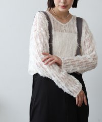 Bou Jeloud/ブージュルード Bou Jeloud チュールフリル前後2WAYプルオーバー/508112483