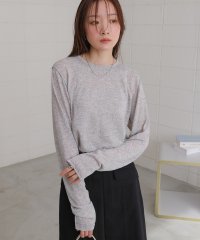 Bab/バブ Bab メランジシアーベーシックカットソー/508112484