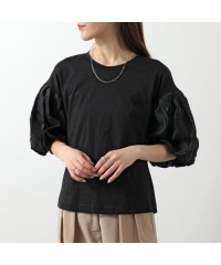 MEIMEIJ/メイメイジェイ MEIMEIJ MEIMEIJ Tシャツ M5PBB0 フラワー ジャガード パフスリーブ/508112524