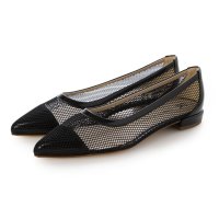 FABIO RUSCONI　/ファビオルスコーニ FABIO RUSCONI メッシュポインテッドトゥパンプス/508113339