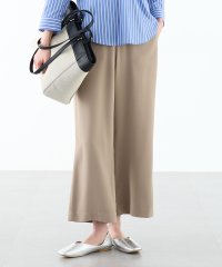 A/C DESIGN BY ALPHA CUBIC/エーシーデザインバイアルファキュービック A/C DESIGN BY ALPHA CUBIC 【美モーション】ストレッチワイドパンツ【接触冷感・UVカット・後ろ/508113476