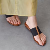 ITALIAN SHOEMAKERS/イタリアンシューメーカーズ ITALIAN SHOEMAKERS センタービジューエラスティックサンダル/508113581