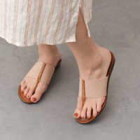 ITALIAN SHOEMAKERS/イタリアンシューメーカーズ ITALIAN SHOEMAKERS センタービジューエラスティックサンダル/508113581
