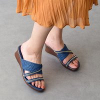 ITALIAN SHOEMAKERS/イタリアンシューメーカーズ ITALIAN SHOEMAKERS ボールチェーンストラップミュールサンダル/508113584