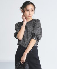 RUIRUE BOUTIQUE/ルイルエブティック RUIRUE BOUTIQUE パールボタンラメパフニット/508113630