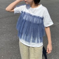 CRB/シーアールビー CRB チュール切替Tシャツ/508113689