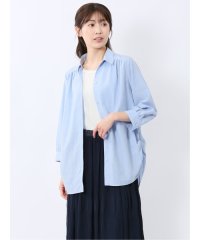 m.f.editorial/エムエフエディトリアル m.f.editorial 脇タック前開き スキッパーシャツチュニック/508113713
