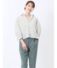 m.f.editorial/ランタンスリーブ ショートシャツ/508113715