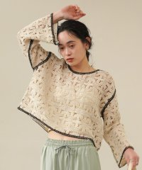 Bab/バブ Bab クロシェ前後2WAYトップス/508113720