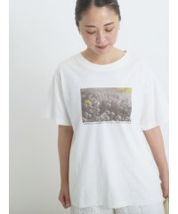 sm2rhythm/サマンサモスモス リズム sm2rhythm フォトプリントTシャツ(フラワー)/508113777