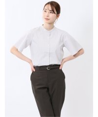 m.f.editorial/エムエフエディトリアル m.f.editorial 嬉しい機能 スタンドカラー 半袖シャツ/508113797