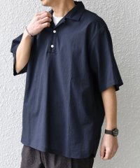 SHIPS any MEN/SHIPS any:〈洗濯機可能〉コットン/リネン オープンカラー プルオーバー シャツ◇/508113818