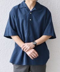 SHIPS any MEN/SHIPS any:〈洗濯機可能〉コットン/リネン オープンカラー プルオーバー シャツ◇/508113818