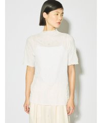 MIDIUMISOLID/MIDIUMISOLID for Ladies シースルーハイネックハーフスリーブインナー/508113889