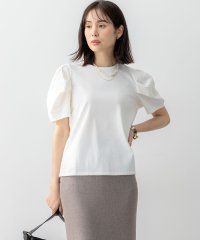 KUMIKYOKU(S SIZE)/【UVケア・接触冷感】GIZAコットンタックスリーブ Tシャツ/508113905