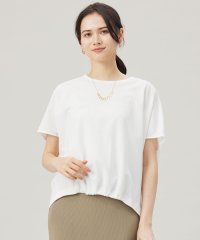 JIYU-KU(LARGE SIZE)/【接触冷感・UVカット・吸水速乾・抗菌防臭・洗える】ハイカウントフォルム Tシャツ/508113912