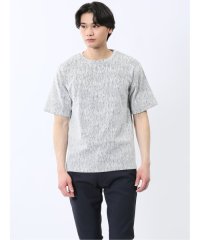 m.f.editorial/エムエフエディトリアル m.f.editorial ジャガード クルーネック半袖Tシャツ/508114052