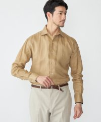 SHIPS MEN/SHIPS: ウォッシュド リネン ソリッド シャツ/508114068