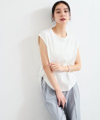 VIS/【WEB限定】サイドドロストシャーリングカットソー/508114181