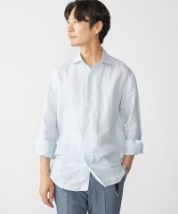 SHIPS MEN/SHIPS: ウォッシュド リネン ストライプ シャツ/508114193