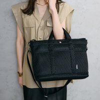 TOPKAPI/トプカピ TOPKAPI 【Breath TOPKAPI】ポリメッシュ ショルダー付き A4 トートバッグ/508114365