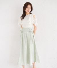 tocco closet/トッコクローゼット tocco closet サイドレースアップチェックスカート/508114368