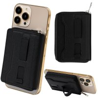 pitang/ピタング pitang magsafe カードケース 1枚 薄型 財布 小銭入れ ラウンドファスナー スマホグリップ スタンド機能 マグセーフ対応 iPhone/508114378