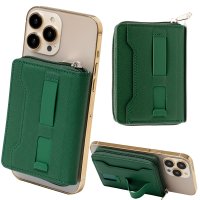 pitang/ピタング pitang magsafe カードケース 1枚 薄型 財布 小銭入れ ラウンドファスナー スマホグリップ スタンド機能 マグセーフ対応 iPhone/508114378