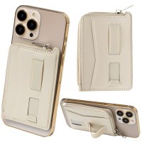 pitang/ピタング pitang magsafe カードケース 1枚 薄型 財布 小銭入れ L字ファスナー スマホグリップ スタンド機能 マグセーフ対応 iPhone ア/508114381