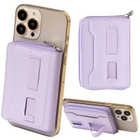 pitang/ピタング pitang magsafe カードケース 1枚 薄型 財布 小銭入れ ラウンドファスナー スマホグリップ スタンド機能 マグセーフ対応 iPhone/508114382