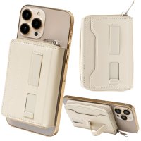 pitang/ピタング pitang magsafe カードケース 1枚 薄型 財布 小銭入れ ラウンドファスナー スマホグリップ スタンド機能 マグセーフ対応 iPhone/508114382