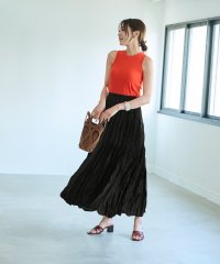STYLE DELI/スタイルデリ STYLE DELI 94cm丈コットン質感ワッシャーティアードスカート/508114396