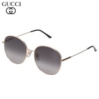 GUCCI/グッチ GUCCI サングラス メンズ レディース アジアンフィット UVカット 紫外線対策 ゴールド GG1416SK/508114451