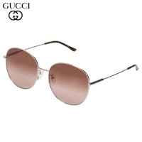GUCCI/グッチ GUCCI サングラス メンズ レディース アジアンフィット UVカット 紫外線対策 シルバー GG1416SK/508114452