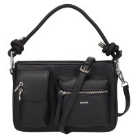 jouetie/ジュエティ jouetie バッグ ショルダーバッグ 3ポケット パラコード レディース 斜めがけ 軽量 ブラック ピンク シルバー JUT－82030B/508114467