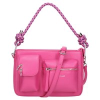 jouetie/ジュエティ jouetie バッグ ショルダーバッグ 3ポケット パラコード レディース 斜めがけ 軽量 ブラック ピンク シルバー JUT－82030B/508114467
