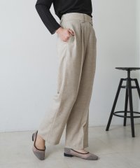 Bou Jeloud/ブージュルード Bou Jeloud リネンライクベルトパンツ/508114578