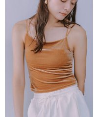 LILY BROWN/ベロアカップインキャミ/508114117
