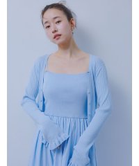 LILY BROWN/【WEB限定カラー】フリルスリーブカーディガン/ハンドウォッシャブル/508114137