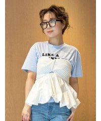 LILY BROWN/バルーンペプラムベアトップス/508114142