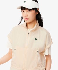 LACOSTESPORTS LADYS/ラコステ LACOSTE マイクロフレンチスリーブウィメンズゴルフジャケット/508115528